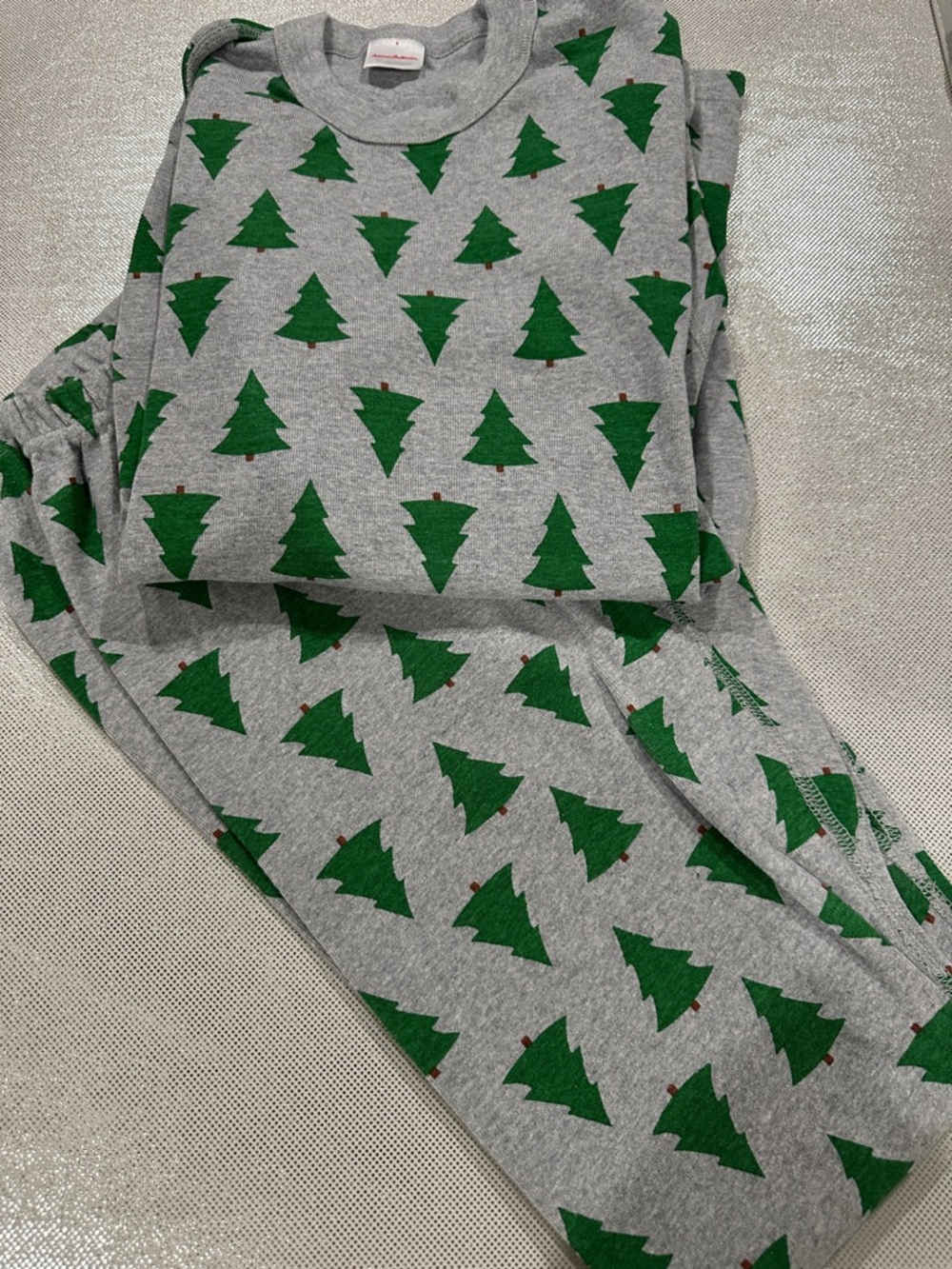 Hanna Andersson Gray Printed Pajamas